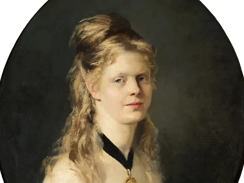 1844-Amanda Sidwall - Mina Carlson-Bredberg, la pittrice
